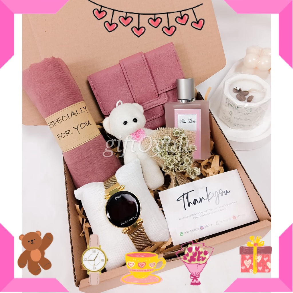 

KADO HAMPERS BAYI ANAK MUDA REMAJA PACAR KEKASIH BIKIN ROMANTIS ANNIVERSERY/ Kado gift cewek / hampers cewek / kado jilbab dompet parfum jam / kado ulangtahun / gift box / kado wisuda / hampers lebaran idul fitri jilbab / ULTAH LAHIRAN WISUDA JADIAN