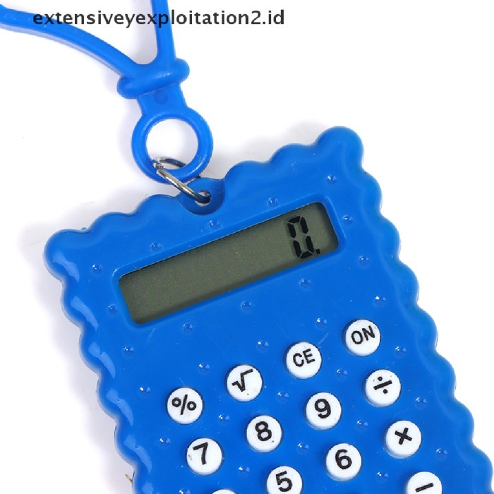 

SALE -Kalkulator Mini Elektronik Bentuk Biskuit Untuk Pelajar Kantor