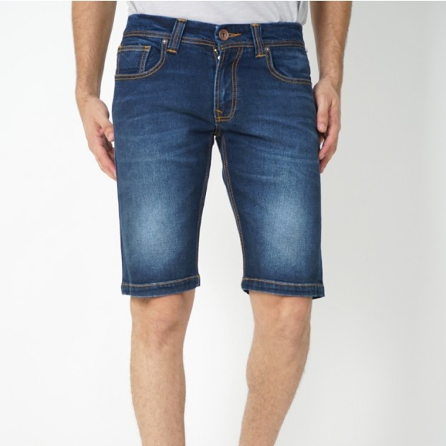 Celana pendek selvedge pria lois jeans original 48