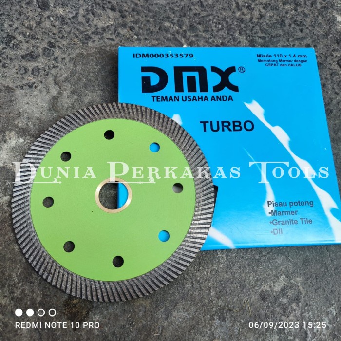 Mata Gerinda Potong 4 Inch DMX Turbo Mata Potong Granit Keramik