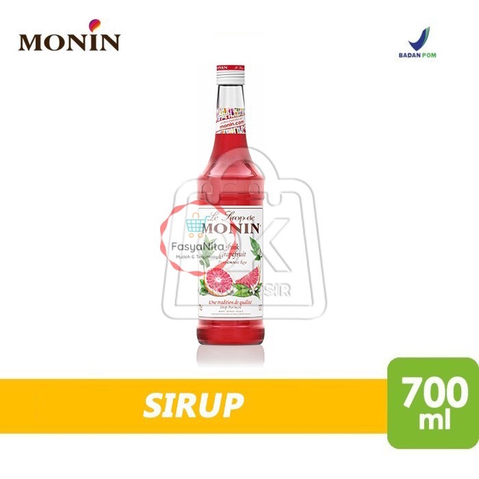 

Sirup Monin Pink Grapefruit Syrup Limau Gedang (700ml) - FasyAnita Mart Denpasar