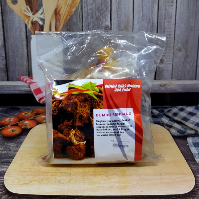 

New Produk Terlaris BUMBU RENDANG ASLI PADANG - PEDAS