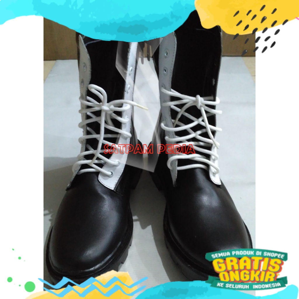 Obral Sepatu PDL Provos Polri Dof - Obral Sepatu Boots Pria/ Karet