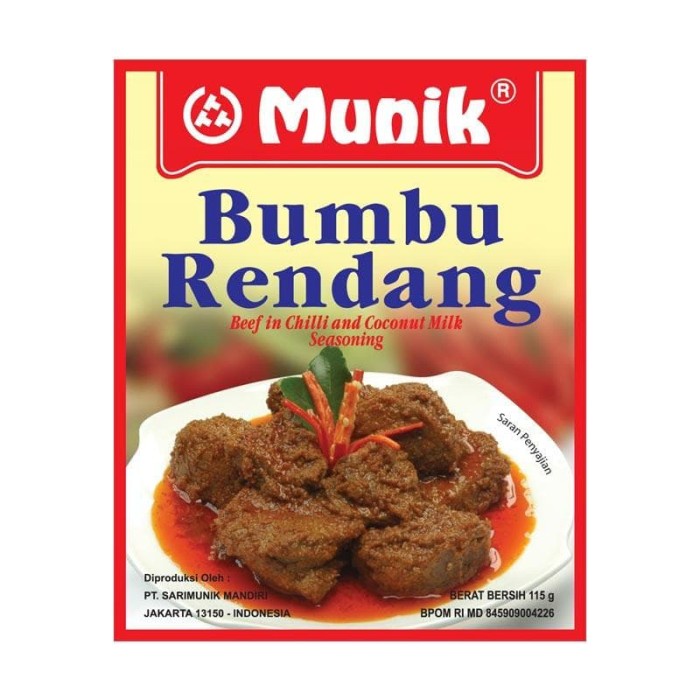 

MUNIK Bumbu Rendang [115 gr]