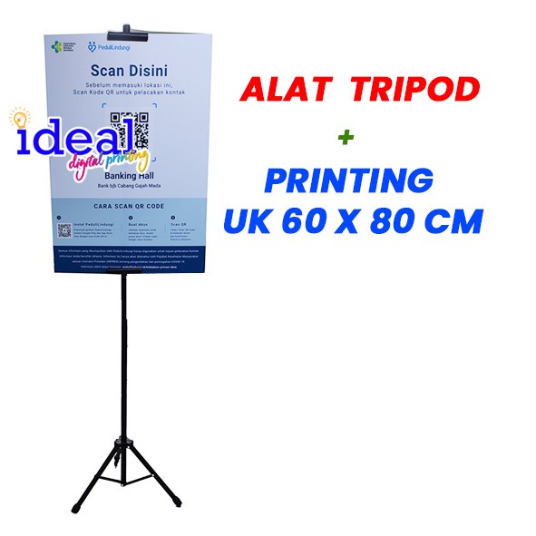 

TR STAND BANNER POSTER DISPLAY 1 sisi - uk 60 x 80 cm