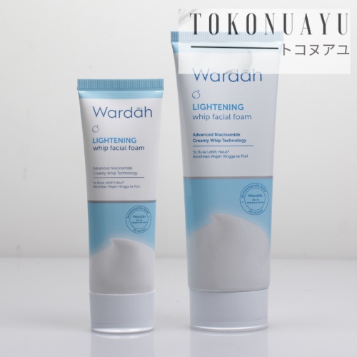 Wardah Lightening Whip Facial Foam 100ml & 50ml/Sabun Pembersih Wajah/Sabun Muka/Pembersih Wajah Unt