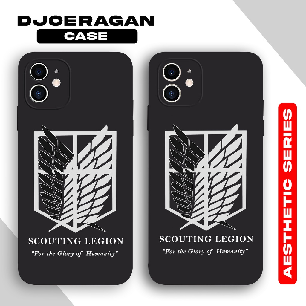 Softcase Infinix Smart 7 5 6 Hot 10 Hot10Play Hot9Play Note12 DJ128 Attack On Titan AOT Anime Casing