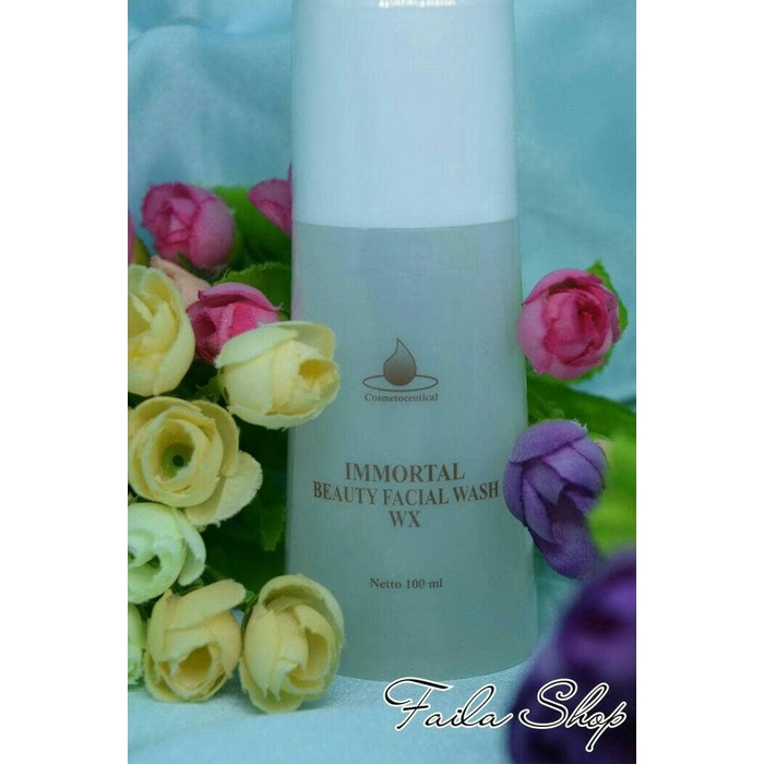 immortal beauty facial wash wx