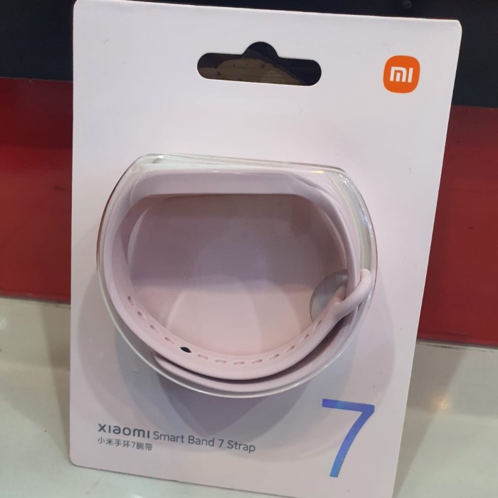 Anggit XIAOMI strap miband 6 miband 5 strap original 100% mi band 6 mi band 5 - Baby pink-7