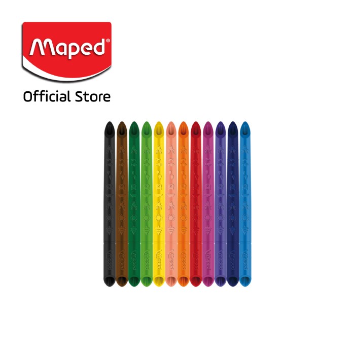 

Maped Infinity PENSIL WARNA PERTAMA TANPA KAYU - Set 12