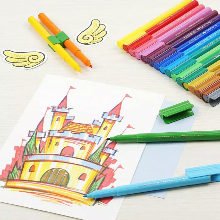 

Connector Pen Faber Castell 20 Warna