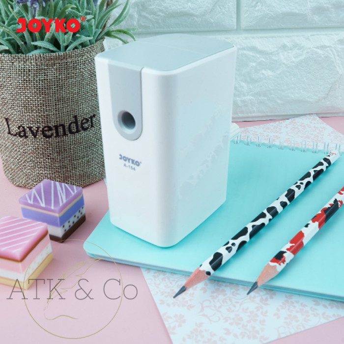 

Serutan Rautan Pensil Meja - Sharpener Putar Joyko A-154