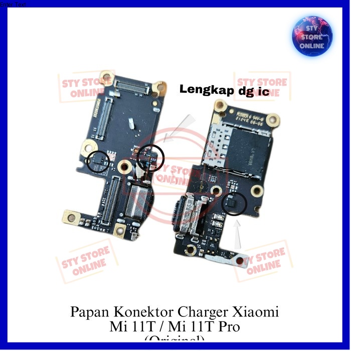 PAPAN KONEKTOR CHARGER / CON CAS XIAOMI Mi 11T - Mi11T PRO 5G