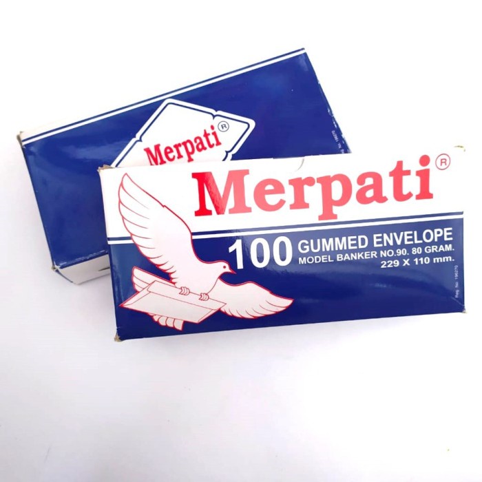 

Amplop Merpati Biru Besar