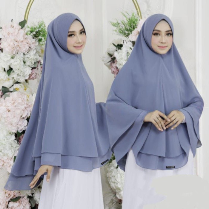 ✨LARIS✨ -KHIMAR SYAR I JUMBO NAFISA KERUDUNG CERUTY JUMBO SYAR I JILBAB SYAR I