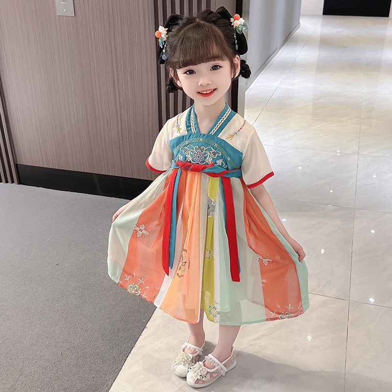 BAJU ANAK UNIK LUCU PUTRI KERAJAAN CHINA BAJU KUNO ANAK / BAJU TRADISIONAL