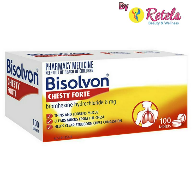 BISOLVON 1 STRIP 10TABLET