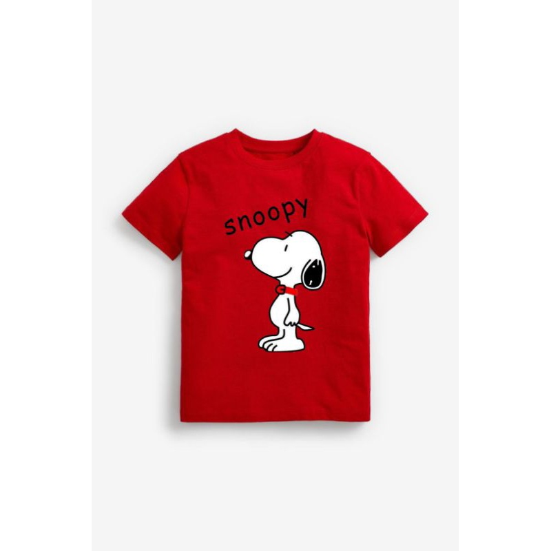 LILISHOP baju kaos anak cowok cewek gambar Snoopy usia 1-12tahun