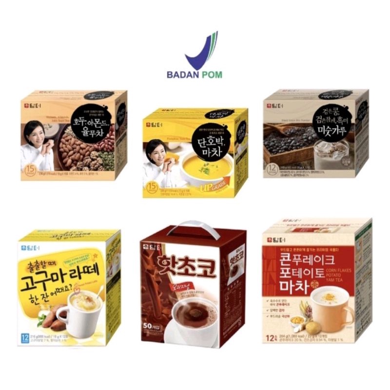 

[1 Sachet]Damtuh Herbal Supplement Healthy Tonic Tea Ssanghwa Tea/Ginseng Gold/Almond Tea/Teh Korea Herbal