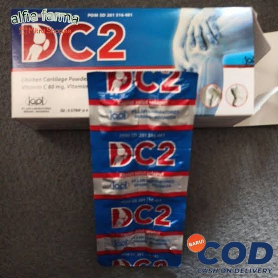 DC2 DC2 vitamin tulang per box  originale