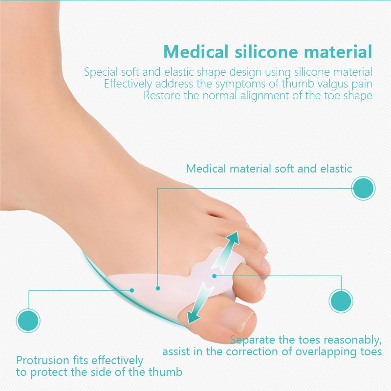Thumb Corrector ~ Bunion Korektor ~ Pelurus Jempol Kaki Korektor Bunion Hallux Valgus ~ Alat Kotekto
