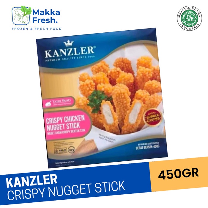 

kanzler crispy chicken nugget stick 450gr