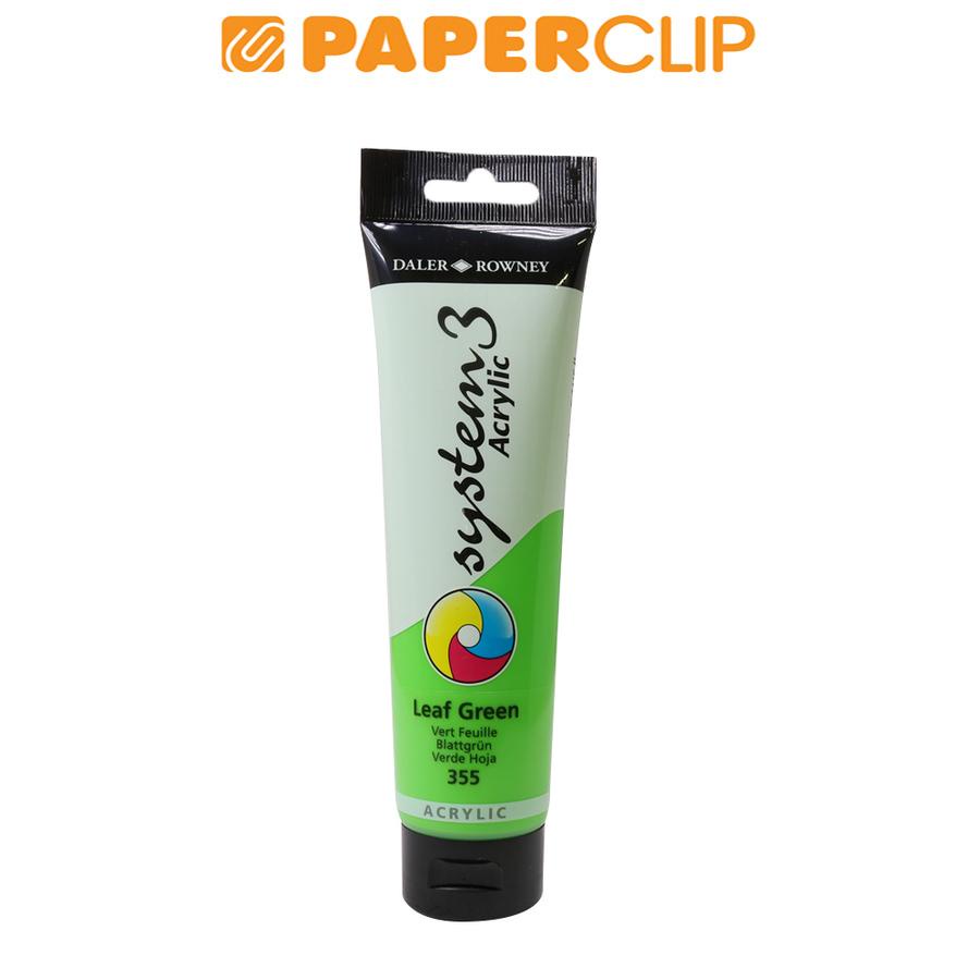 

ACRYLIC COLOR DALER ROWNEY SYSTEM3 150ML 129150355 LEAF GREEN