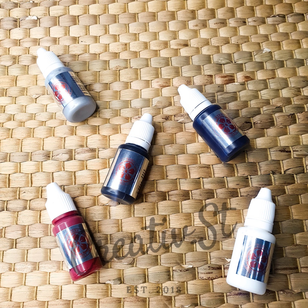 

Nobu Ink Tinta Stempel Permanen Waterproof 15 Ml