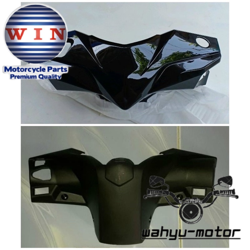 Wm - Batok Depan / Belakang Beat FI 2012 2013 2014 | front / rear handle cover WIN | totok kepala stir motor honda injeksi original lama old stater kasar