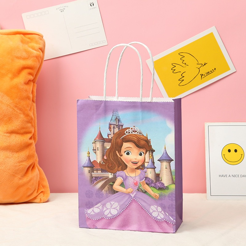 

(hocanparty) PAPER BAG GOODIE BAG TAS KADO HADIAH SOUVENIR ACARA PESTA ULANG TAHUN MOTIF PRINCESS SHOPIA SOFIA THE FIRST