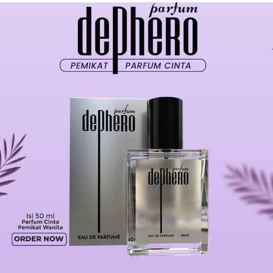 DEPHERO PARFUME - 50 Ml - PREMIUM Parfume Pria Disukai wanita wanginya Tahan Lama Pemikat Wanita 24 