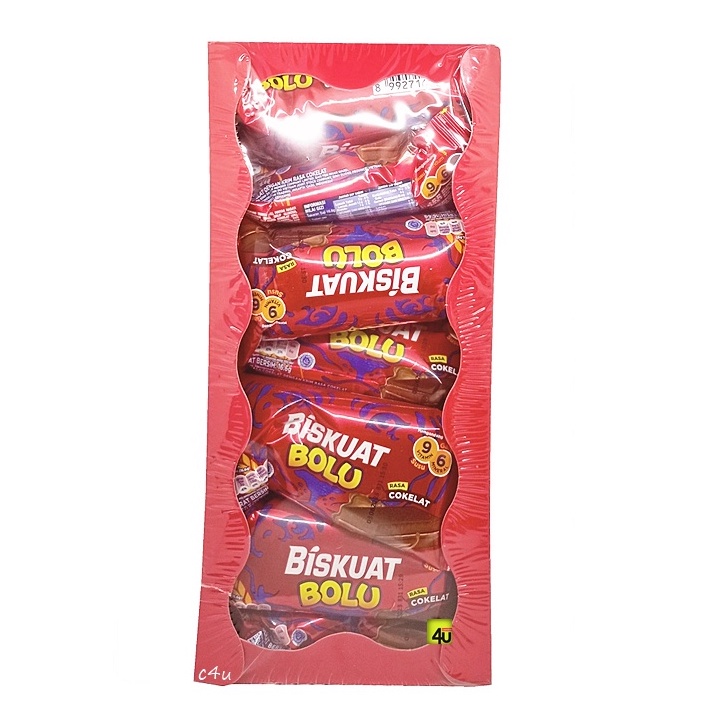 

Biskuit Rasa coklat * Biskuat bolu * 16.6 g * 1 box