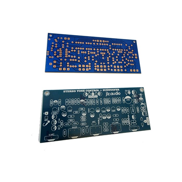 (OML) PCB STEREO TONE CONTROL PLUS SUBWOOFER