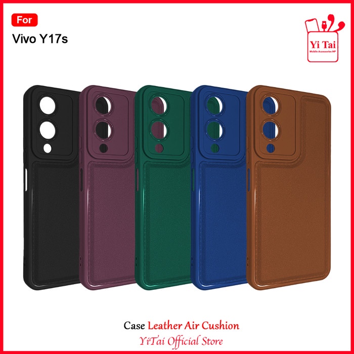 YI TAI YC-26 - Leather Case Vivo Y17S Yitai Indonesia