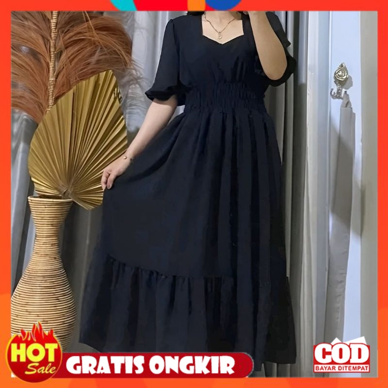 KAIN ADEM HALUS TEBAL / Baju Daster Kekinian Murah / Daster Kekinian Termurah Jumbo Cringkel Ld 120 