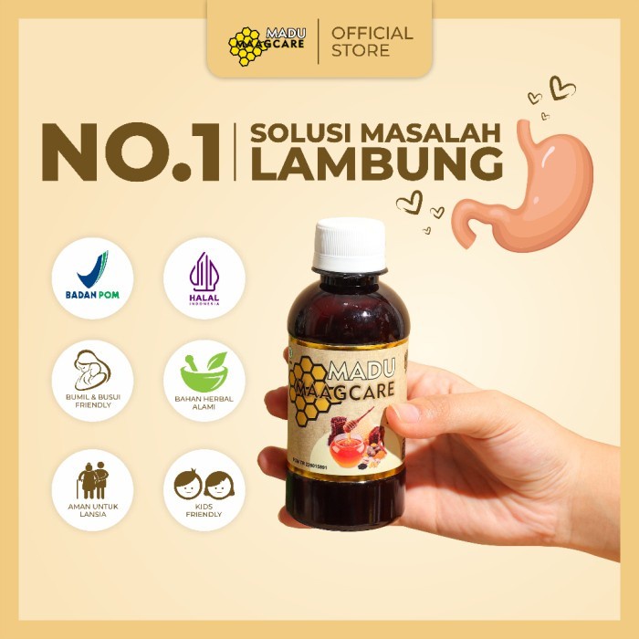 

Maagcare Madu Magh Kronis Madu Herbal Lambung Gerd Tukak Lambung