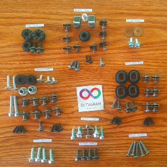 /Baut Revo Absolute Full Set / Baud Honda Revo Absolute Full Body Full Set Baut motor lengkap