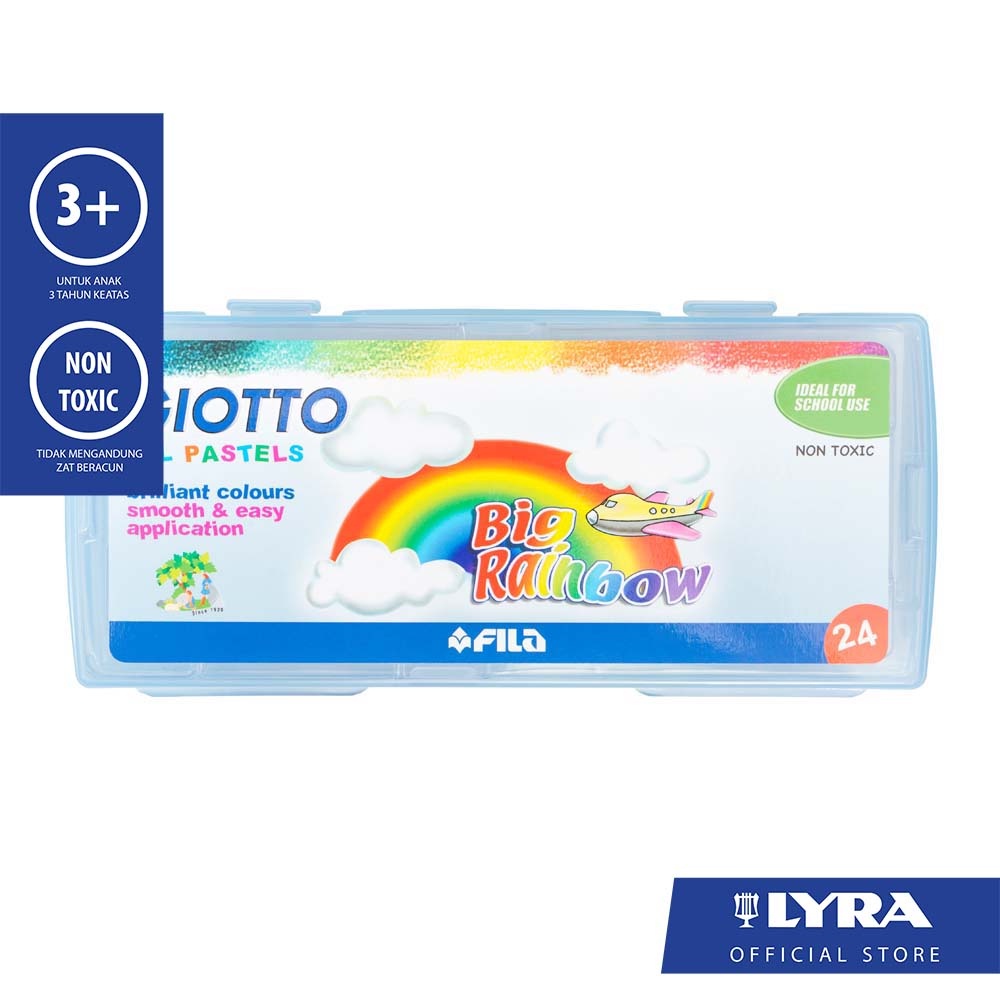 

Giotto Oil Pastel Case 24 Colors - 295200