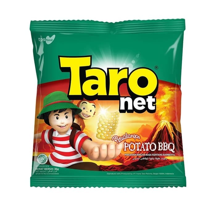 

Taro Net Potato BBQ 36gr - Makanan Ringan Rasa Kentang Barbekyu