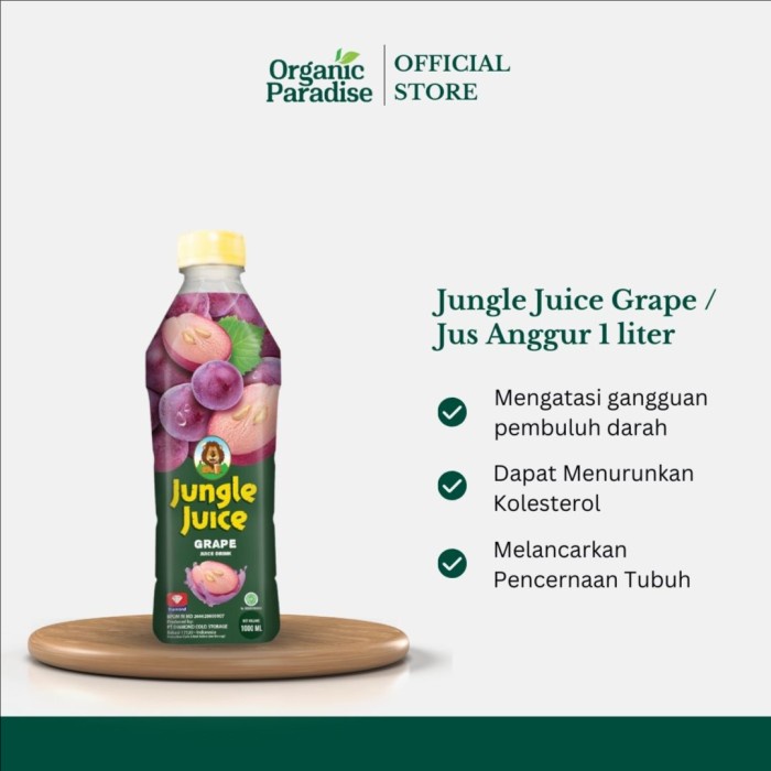 

Jungle Juice Grape / Jus Anggur 1 liter