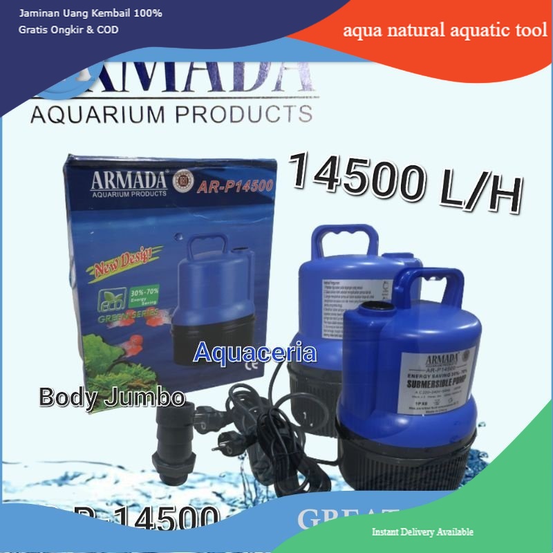Mesin Pompa Kolam Jumbo ARMADA P 14500 Mesin Pompa filter kolam Air