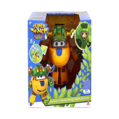 Alpha Group Action Figure Superwings Deluxe Transform Donnie 0922