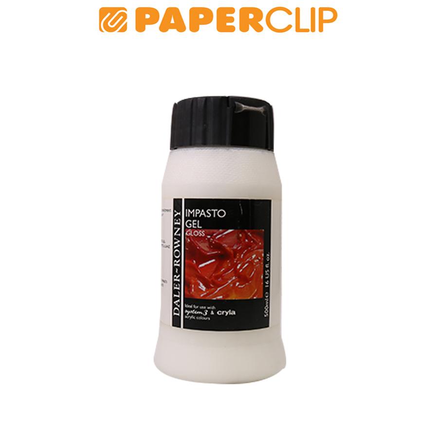 

ACRYLIC MEDIUM IMPASTO GEL DALER ROWNEY 128500015 500ML GLOSS