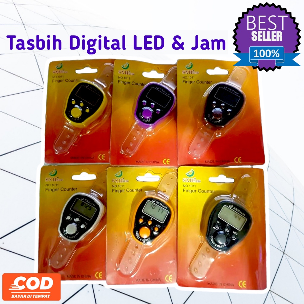 TASBIH DIGITAL LED & JAM / TASBIH DIGITAL / TASBIH DIGITAL MINI / TASBIH DIGITAL CANTIK / TASBIH DIG