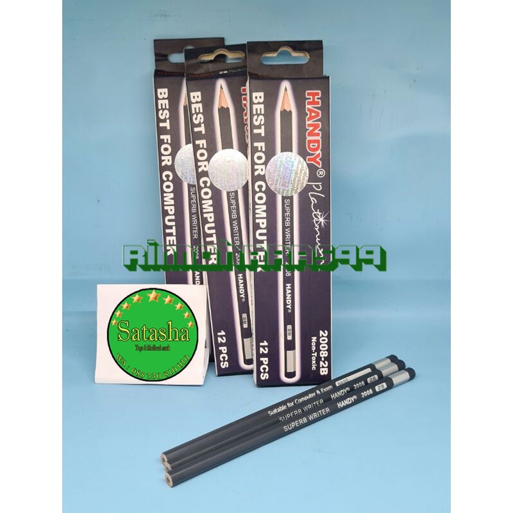 

PENSIL 2B HANDY PLATINUM 2008 ISI 12PCS