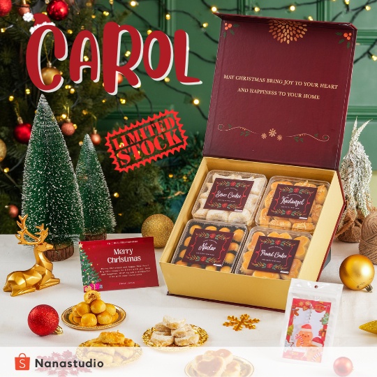

Hampers Natal Edisi CAROL Premium Parcel Hadiah Natal