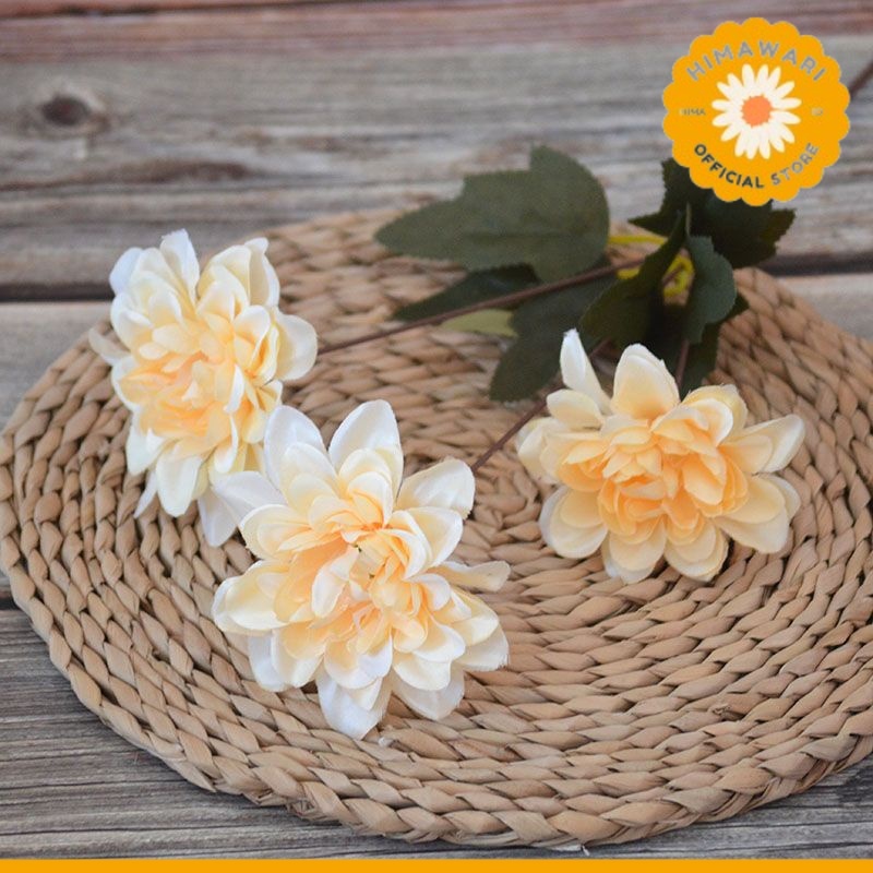 HIMA - Bunga NOVA 60cm Artificial /Bunga Plastik Artificial /Bunga Dekorasi Hias - GROSIR