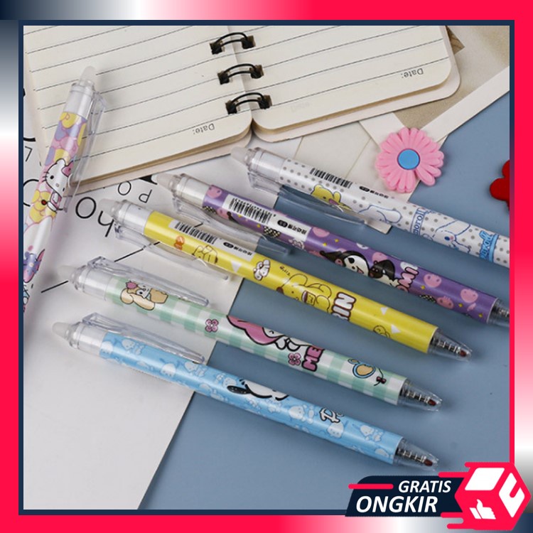 

Gratis Ongkir - S6080 Pena Gel Karakter / Pena Aesthetic Edition Kartun / Erasable Gel Pen / Pulpen Kartun Karakter Lucu yang Bisa Dihapus