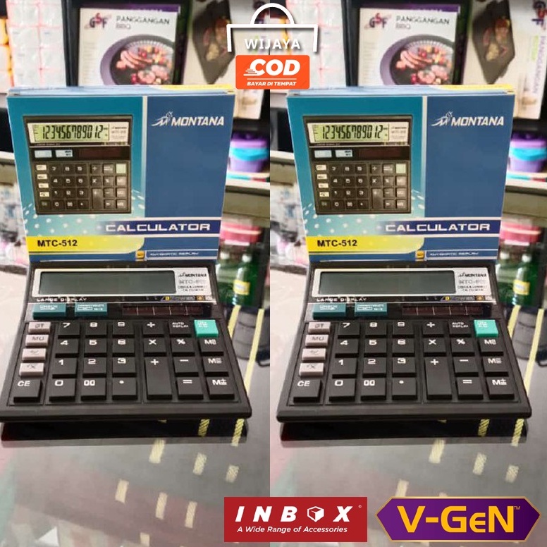 

NEW MONTANA Calculator Kalkulator Montana MTC 512 12 Digits