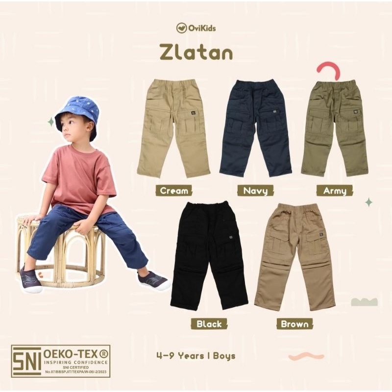 OVIKIDS - ZLATAN OVI KIDS - CELANA ANAK - CELANA PANJANG ANAK BOHOSUMMER